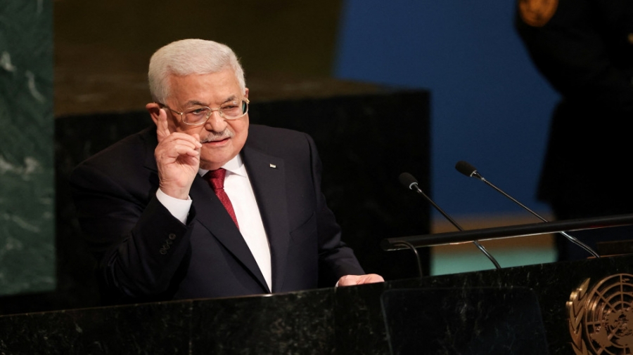 عباس إسرائيل قررت ألا تكون شريكا للفلسطينيين في عملية السلام