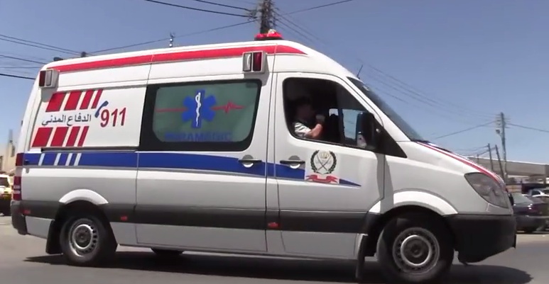 الأردن .. 23 إصابة اثر حادث تدهور باص عمومي   