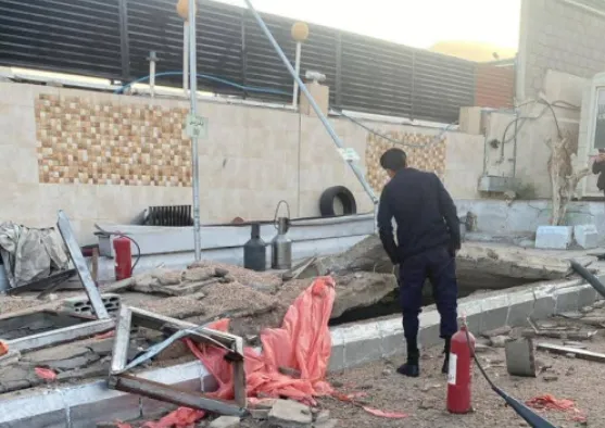 بالفيديو.. انفجار في محطة وقود بالعقبة.. والأمن يحقق