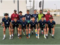 فريق جامعة البترا لكرة القدم يتصدر مجموعته في بطولة "القائد" بالعقبة