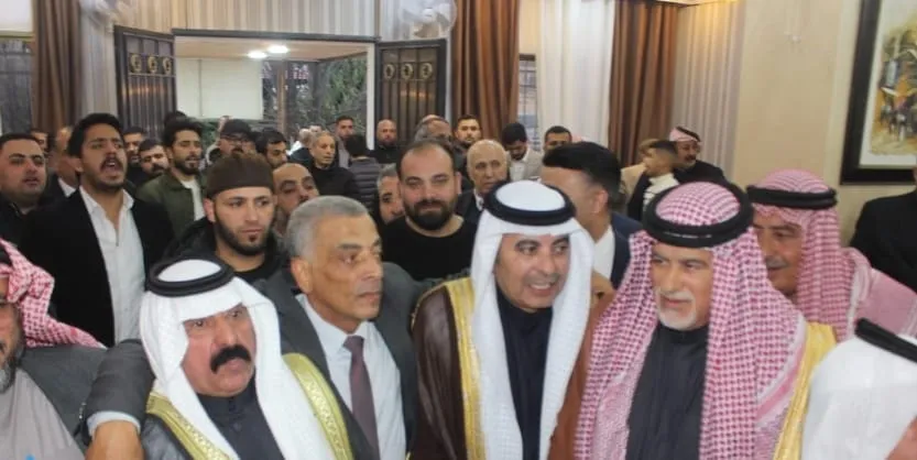 صلح عشائري بين الدعجة / عشيرة الهملان وبني قيس /عشيرة الظهراوي ، بجهود العجارمه والدوايمه والخريشا والفايز.