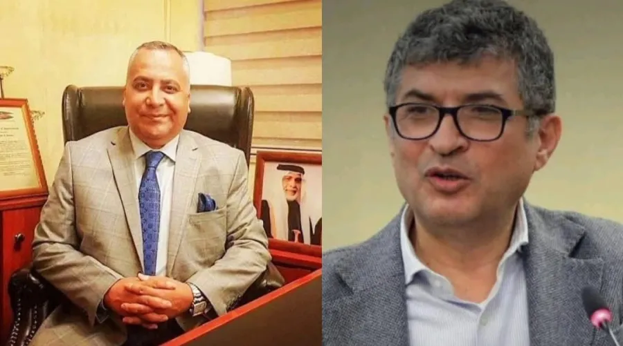 ماجد ضيف الله اللوانسه يهنئ المهندس عدنان السواعير